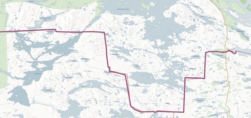 Установлена граница Мурманской области