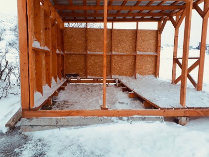 Разграбили кайт-станцию в Мончегорске