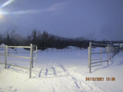 Тренировочную площадку и конюшню построили в Кировске