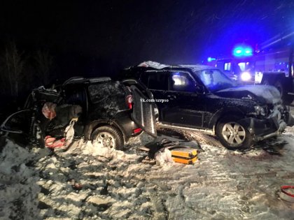 Четверо пострадали в массовой аварии возле Абрам-Мыса