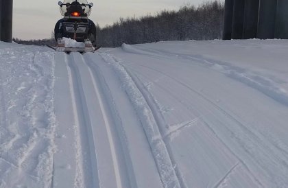 Готовят трассу для 48-й лыжного марафона Полярной Олимпиады в Мурманске