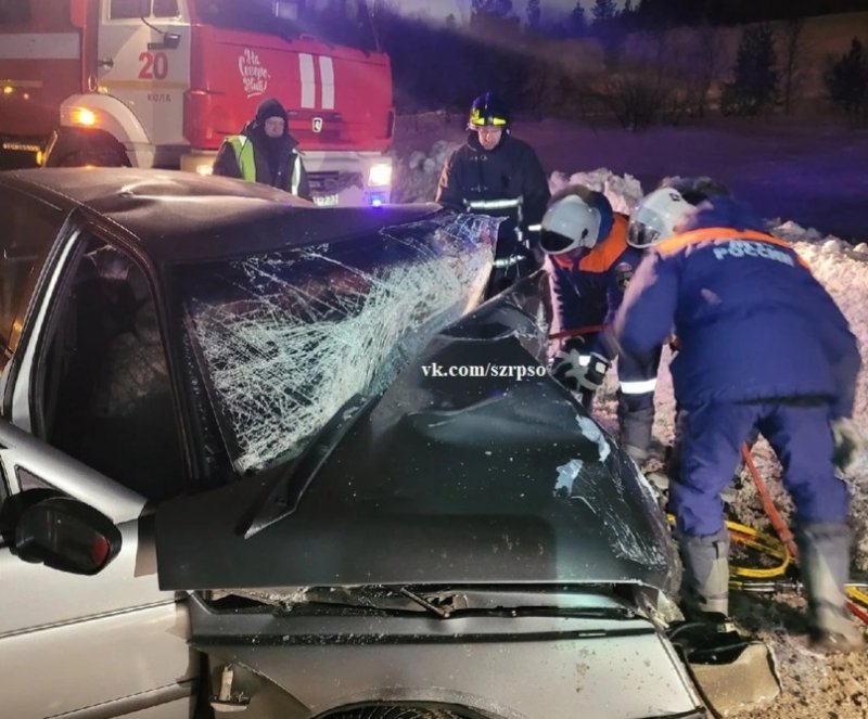 Погиб водитель легковушки в аварии возле Белокаменки