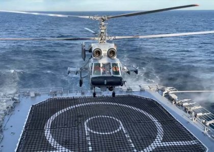 Оттачивают боевую подготовку в Баренцевом море корабли Северного флота