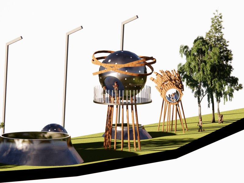 "Лунная" детская площадка может появиться в Долине Уюта