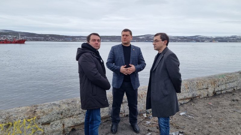 Ленинский округ проинспектировали губернатор и главы Мурманска