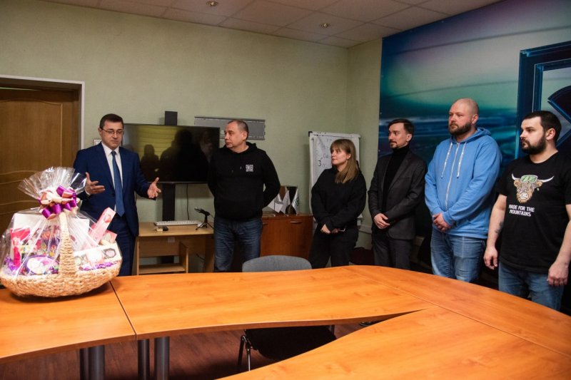 Игорь Морарь поздравил ТВ-21 с юбилеем