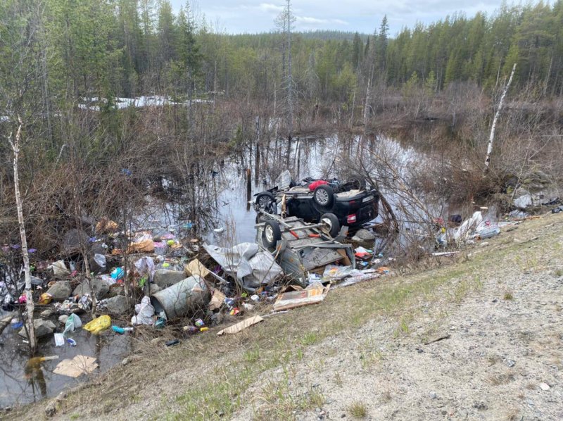 Погибли трое человек в аварии под Кандалакшей