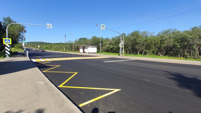 Пластиковая разметка появится на дорогах Мурманской области