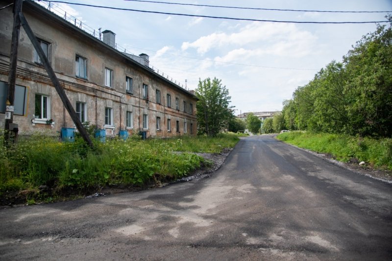 Заасфальтировано 7 из 29 дорог, ремонтируемых по нацпроекту в Мурманске