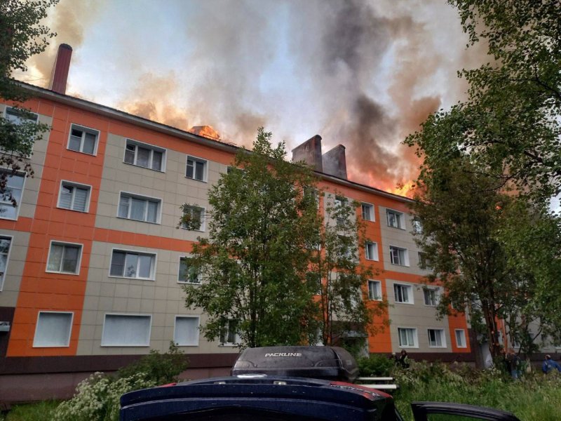 Материальную помощь окажут погорельцам в Ковдоре