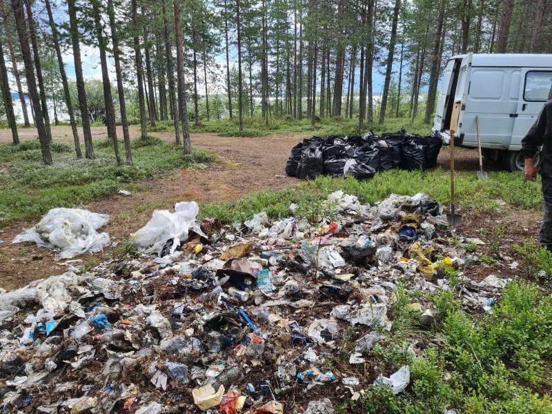 Восемь свалок мусора ликвидировали в Ковдорском районе
