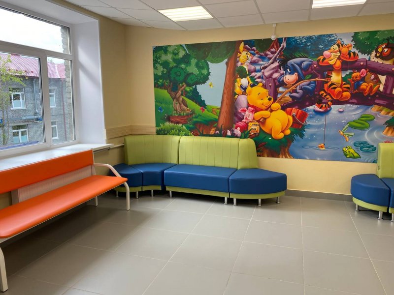 Впервые за полвека капитально отремонтировали детскую поликлинику Ковдора