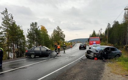 Погиб водитель в аварии возле Полярных Зорь