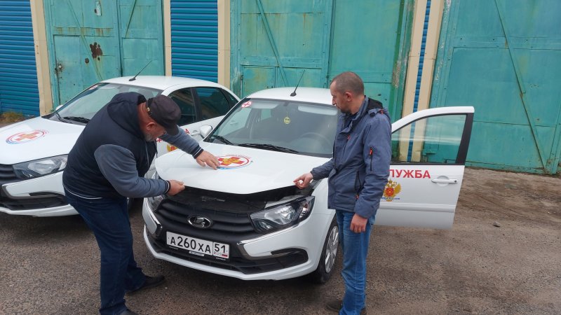 Новые машины поступили в медсанчасти Александровска и Островного