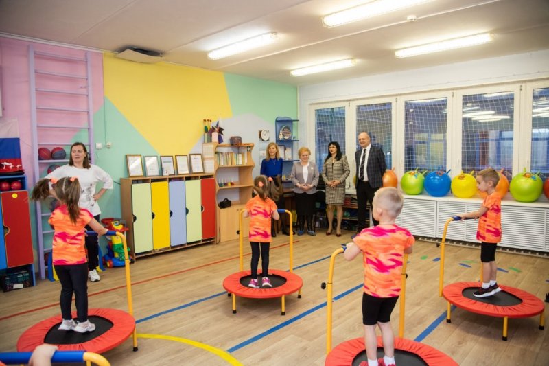 Депутаты побывали в одном из самых спортивных детсадов Мурманска