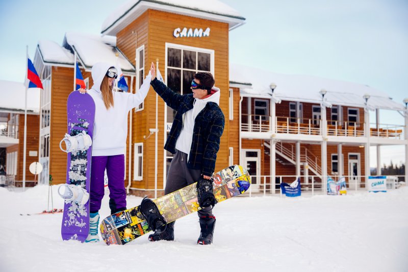 Кольская АЭС: горнолыжный склон «Салма» открывает сезон