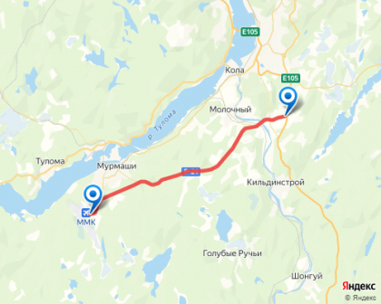 Светодиодные фонари поставят на 17 километрах подъезда к аэропорту Мурманска