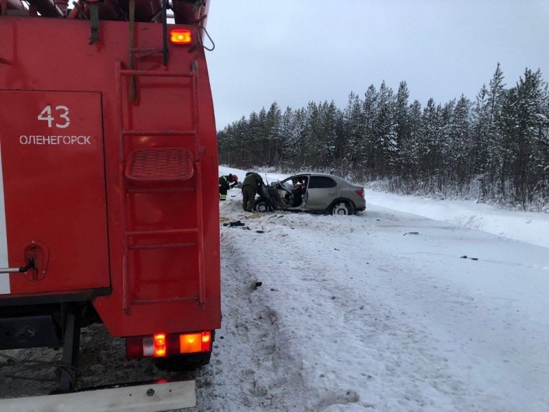 Погибли четверо в авариях за два дня в Мурманской области