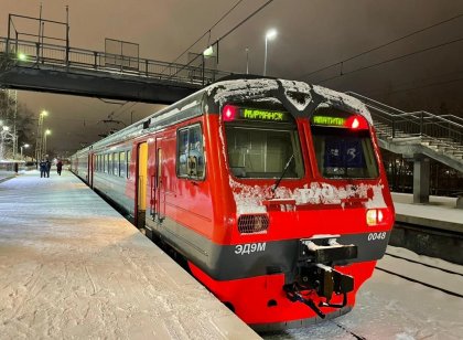 Первая "Лыжная стрела" отправится в выходные из Мурманска в Апатиты