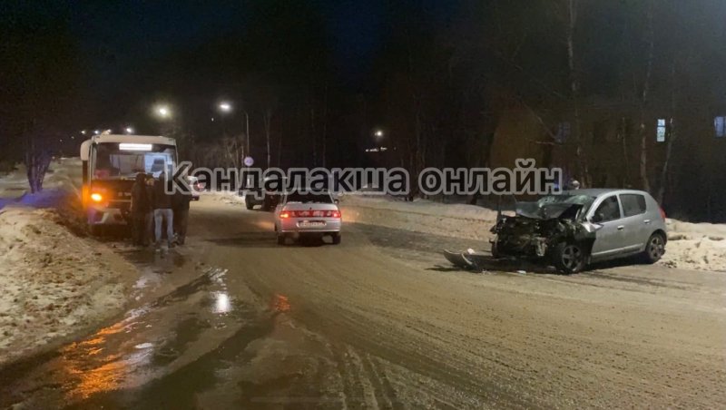 ГИБДД: ранены четверо в аварии с автобусом в Кандалакше