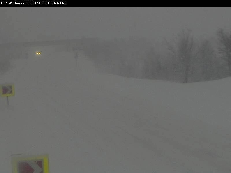 В лидерах по выпавшему сегодня снегу – Ура-Губа