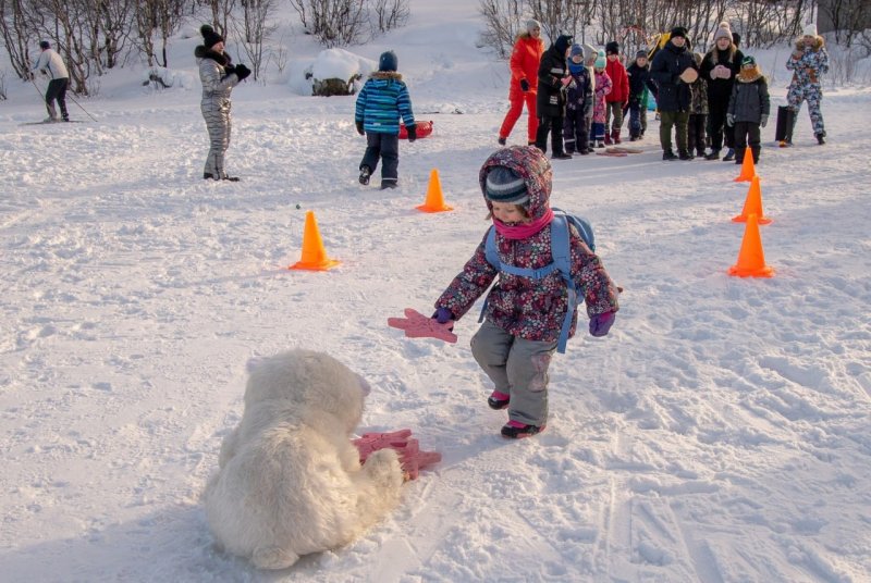 «Белый медвежонок»: в фестивале спорта принимают участие 10 тысяч мурманчан