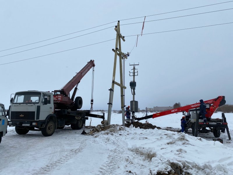 Провели электричество на территории будущего парка в Мончегорске