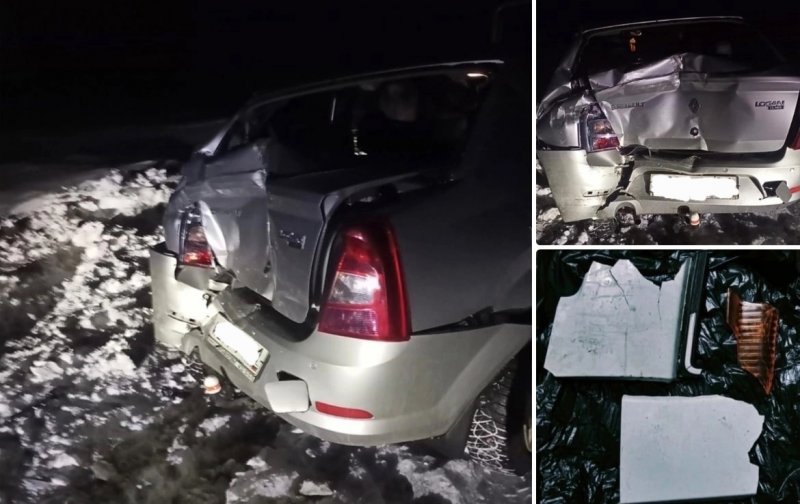 Эвакуатор «разнес» багажник иномарки: водитель скрылся в Североморске