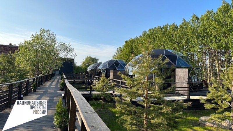 Четырехзвездочный кемпинг-отель открылся в Туломе