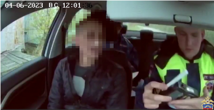 Пришлось стрелять по колесам машины сотрудникам ГИБДД в Ловозере