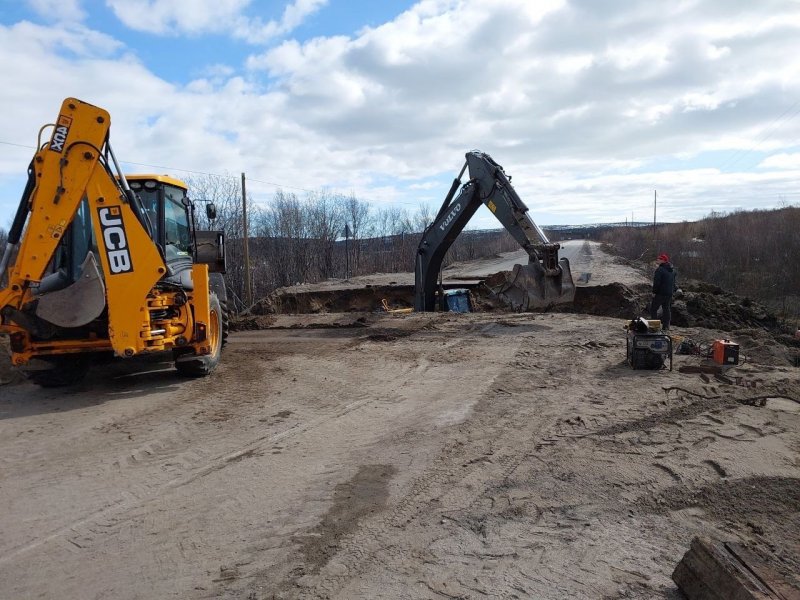 Обрушилась дорога: виновника назвала прокуратура в Североморске