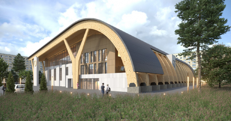 Современный бассейн с зимним садом появится в Мурманске