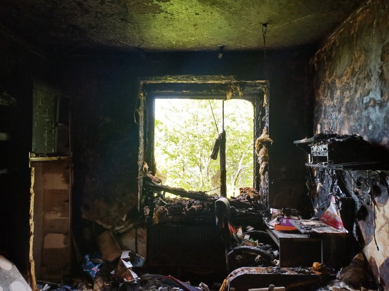 Кандалакшанин сгорел в своей квартире прошедшей ночью