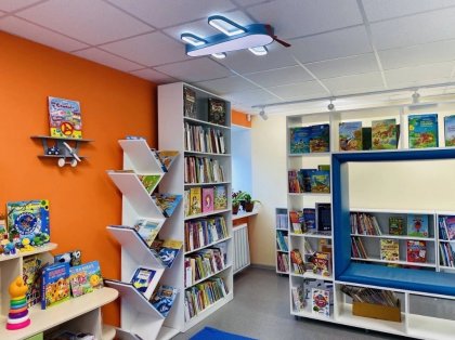 Модельную библиотеку открыли в Высоком