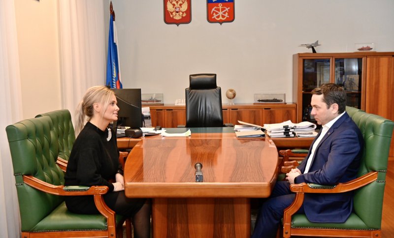 Андрей Чибис встретился с новым уполномоченным по защите прав предпринимателей Мурманской области