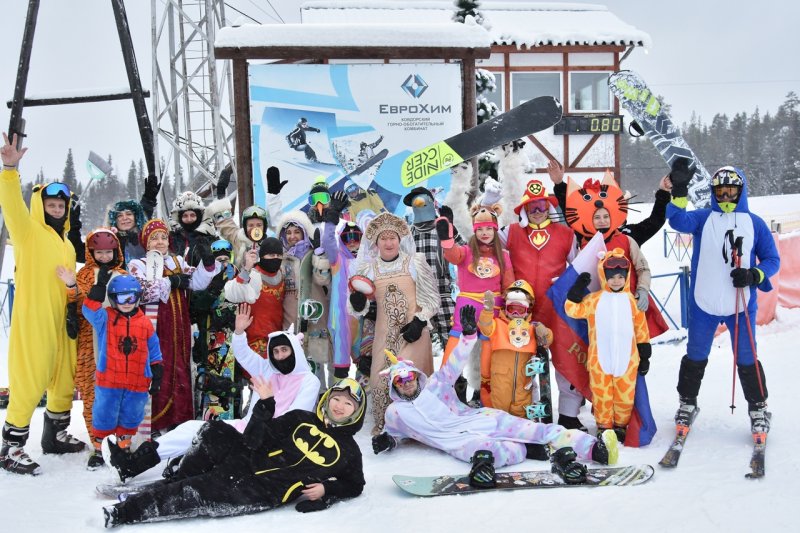 Заезд в креативных костюмах пройдет на горнолыжном склоне в Ковдоре