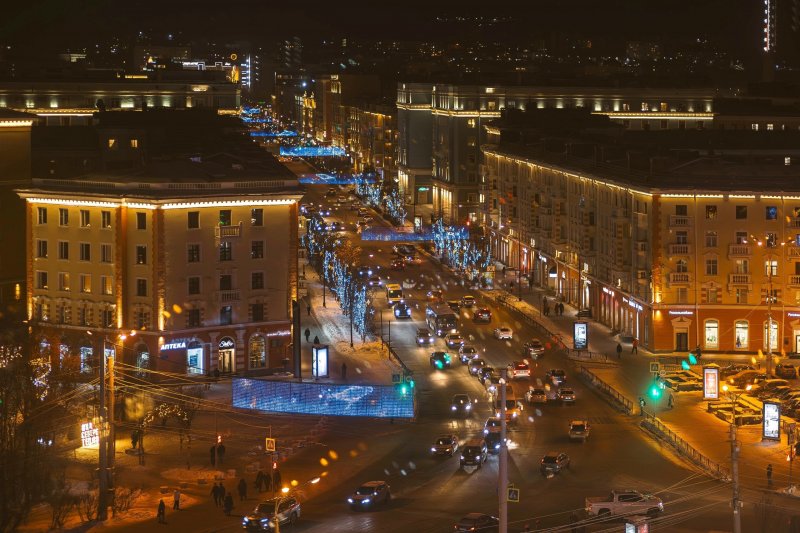 Перекроют дорожное движение в центре Мурманска