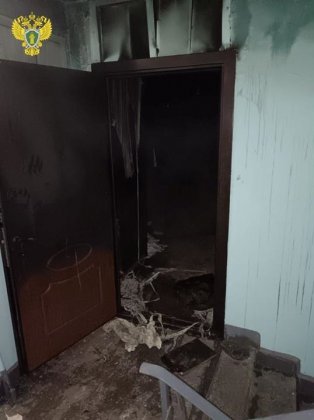 Труп мужчины обнаружен в сгоревшей квартире в Алакуртти