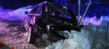 Разбились иномарки неподалеку от Апатитов