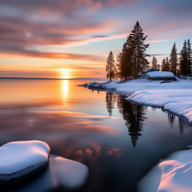 Вертолёт МЧС упал в Карелии в Онежское озеро