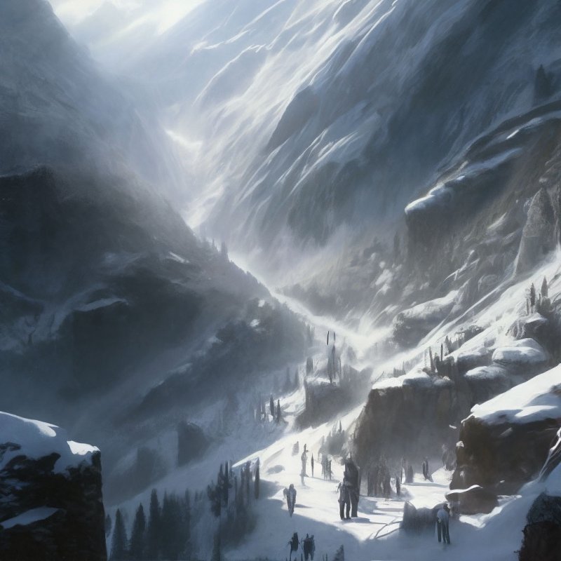 На горе Юкспорр спустят лавину