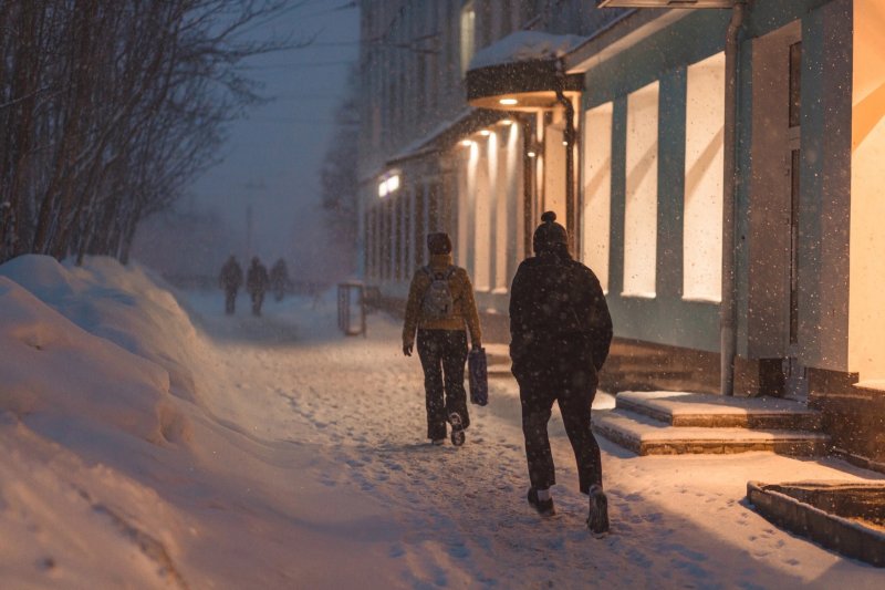 Циклон «Рикса» принесет сильный снегопад в Мурманскую область