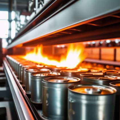 Консервный завод в 400 кв.м. полыхает на Невского в Мурманске