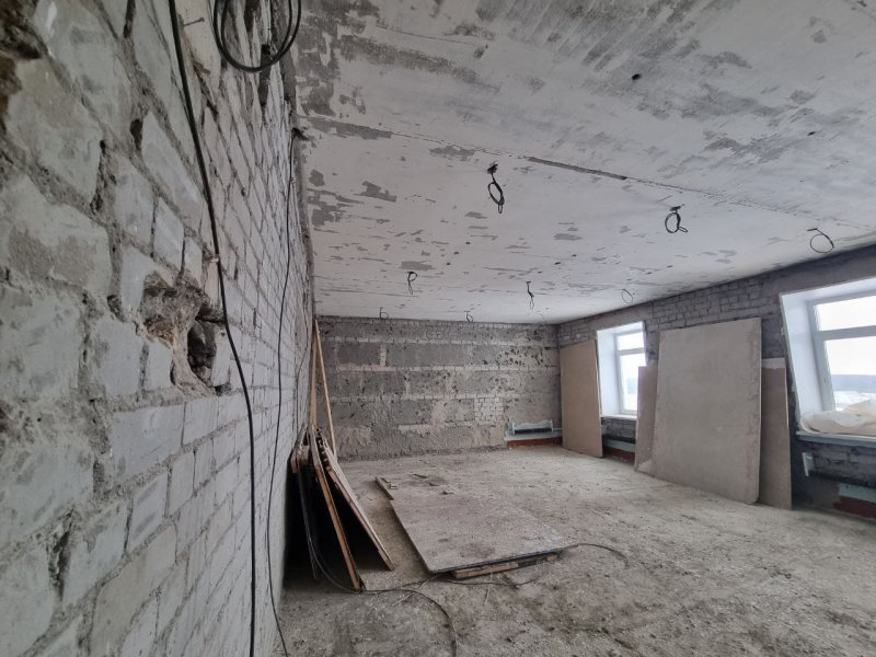 Ремонт школы в Высоком закончат в 2025 году