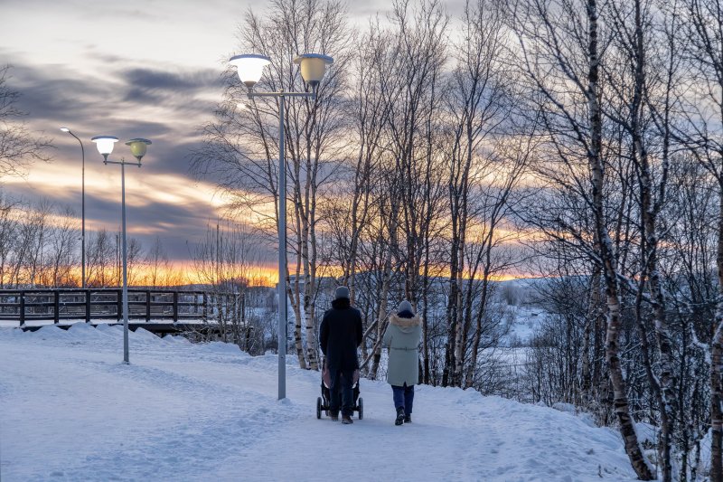 Будет снежной первая апрельская неделя в Мурманской области