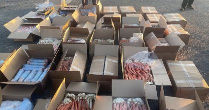 Браконьерскую фуру с крабом остановили на выезде из Мурманской области