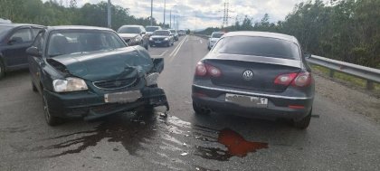 Двое детей ранены в ДТП на Рогозерской в Мурманске