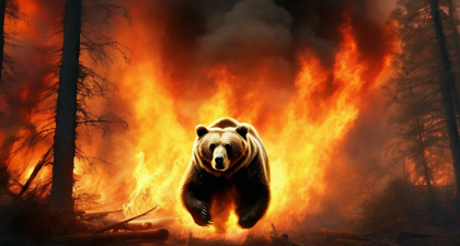 И снова жителям Мурманской области запретили ходить в лес