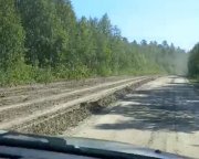 Полосой препятствий стала дорога в Пяйве