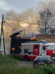 В четвертый раз загорелся один и тот же дом в Мурманске